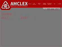 Tablet Screenshot of amclex.com